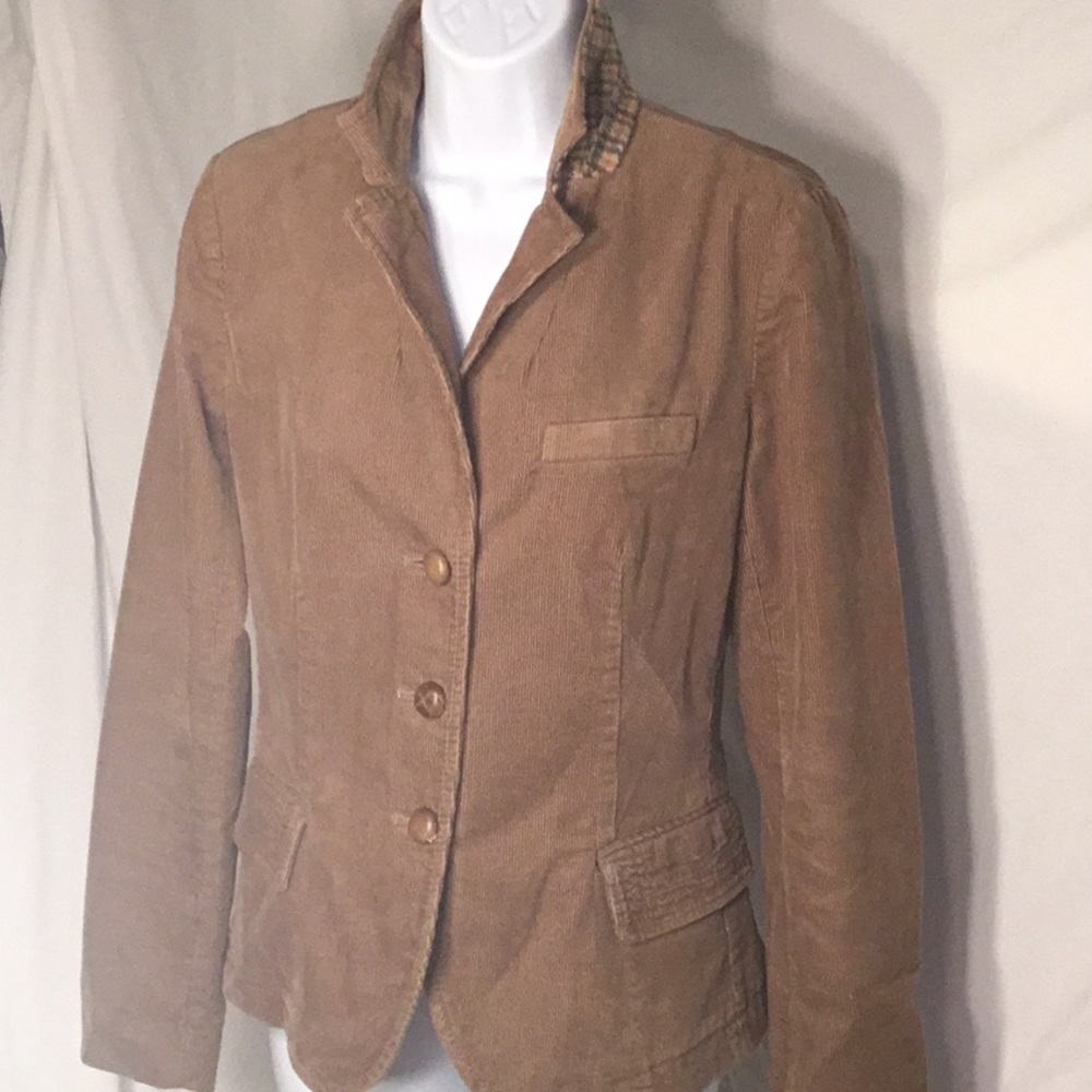 J. Crew Adorable Brown Corduroy Jacket